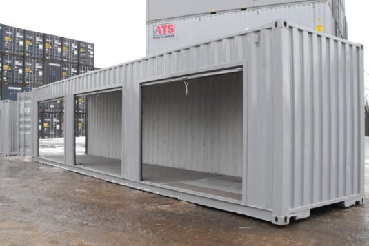 New 40’ HC CONTAINER WITH ROLL UP DOORS