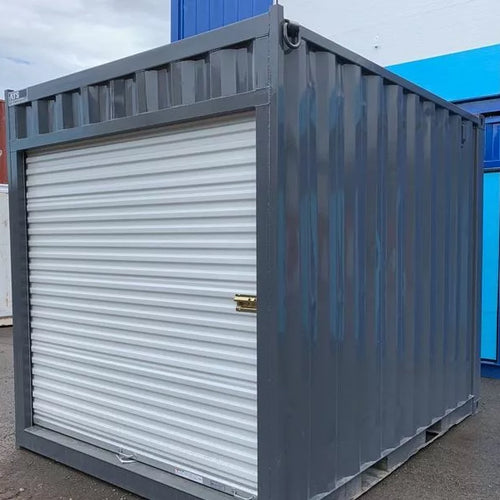 10′ USED CONTAINER WITH ROLLUP DOOR