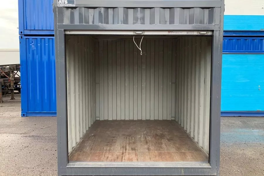 10′ USED CONTAINER WITH ROLLUP DOOR