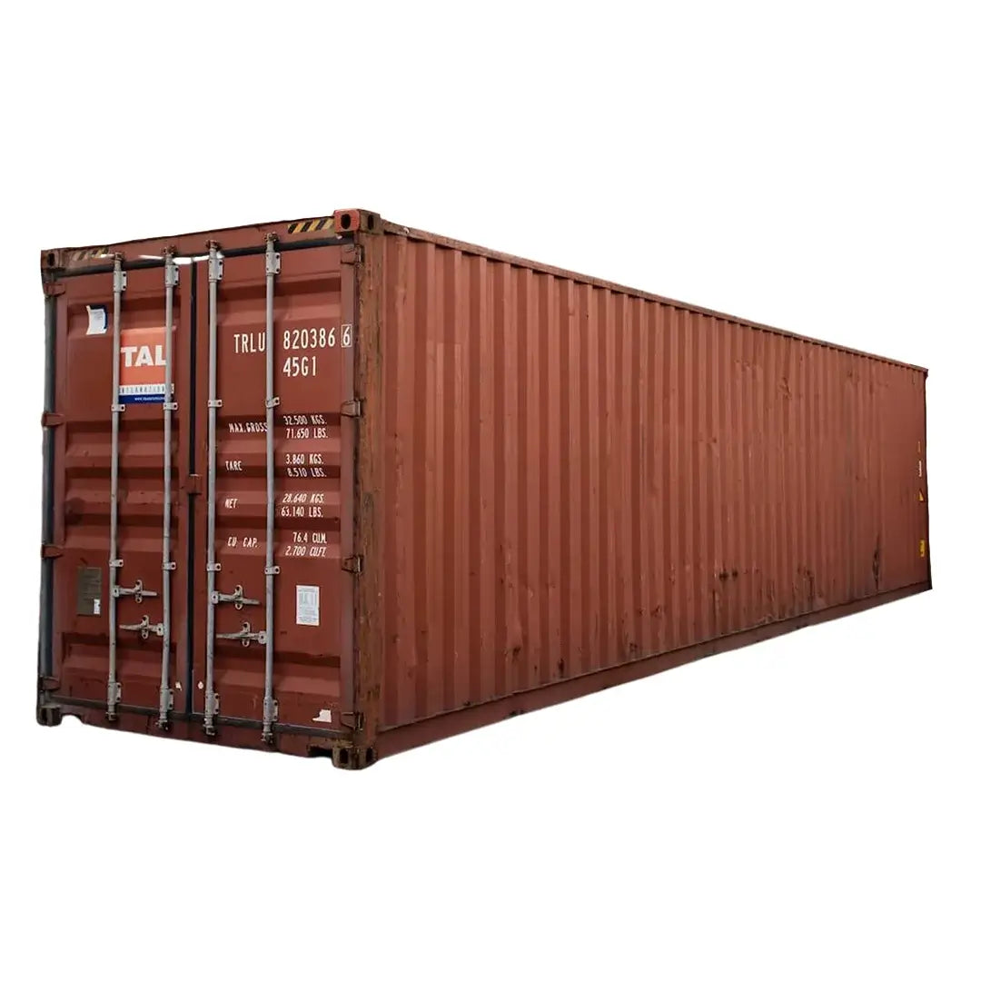 Used 40 ft High Cube Shipping Container – Wind & Water Tight